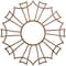 Ekena Millwork Augustus Wood Fretwork Pierced Ceiling Medallion, Walnut, 18"OD x 6 3/8"ID x 3/8"T CMWP18X18X0375AUWA - alternate 1